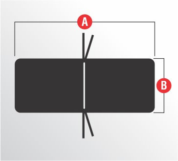 almofada espreguiçadeira dimensão incisor namarra