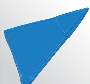 peças reposição lona ombrelone de madeira 2,00 m / 2,4 0m / 3,0 m redonda cor azul incisor namarra