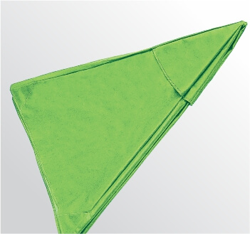 peças reposição lona ombrelone de madeira 2,00 m / 2,4 0m / 3,0 m redonda cor verde claro incisor namarra